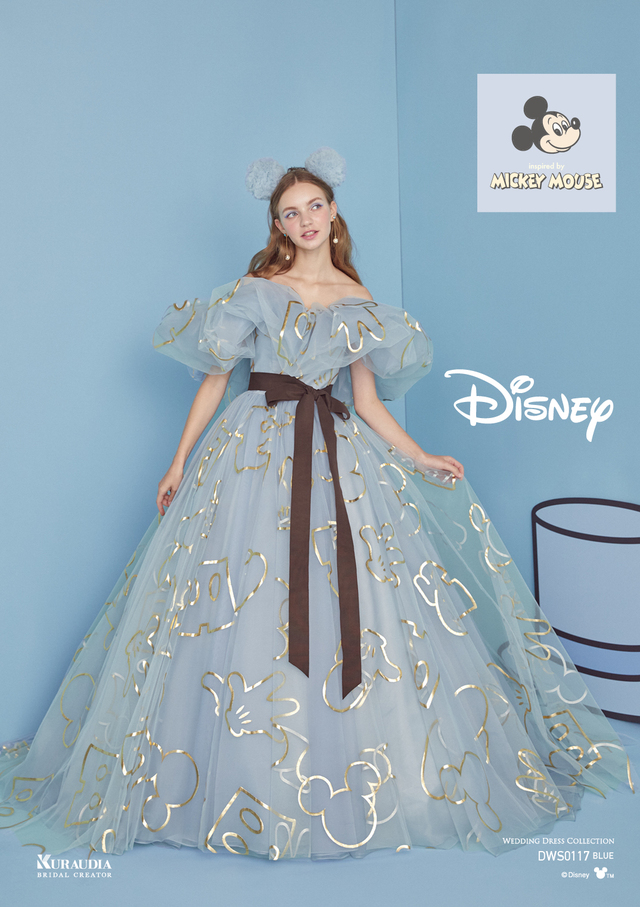 クラウディア「ディズニーウェディングドレス」10thコレクション