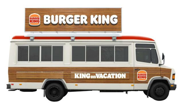 フードトラック【バーガーキング「KING on VACATION」】