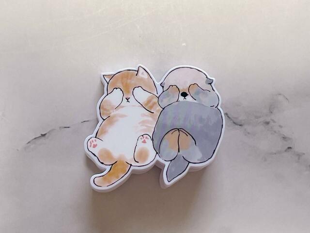 10番のゆるにゃん＆ラッコが来てくれました！