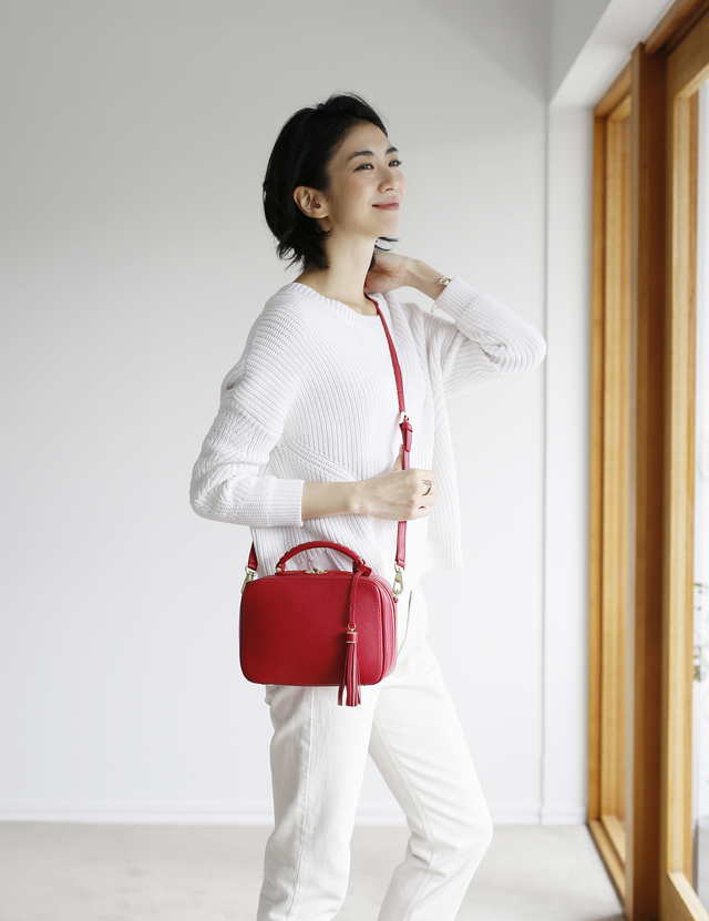 土屋鞄「clarteクラルテ」スウィングミニショルダー 