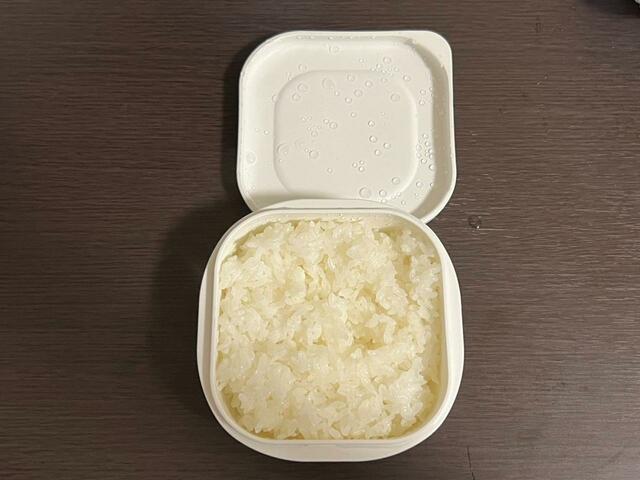 【マーナ　極　冷凍ごはん容器】フタを開けずに温められて便利！
