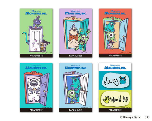 モンスターズ・インク / キャンディセット 2,500円（オリジナルステッカー1枚付き）