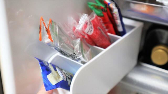 【セリア タワーペンスタンド】ちょっとつまみたい冷蔵おやつに最適