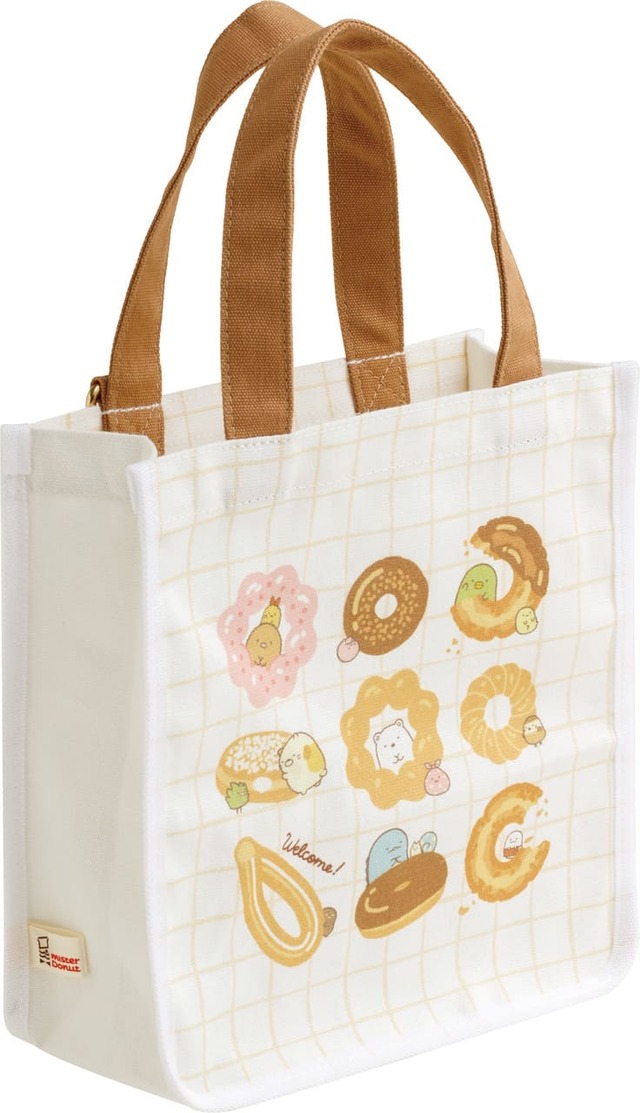 【ミスタードーナツ×すみっコぐらし】「ミニトートバッグ」BACK