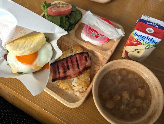 【ブリリアントヴィレッジ日光】できあがった朝食