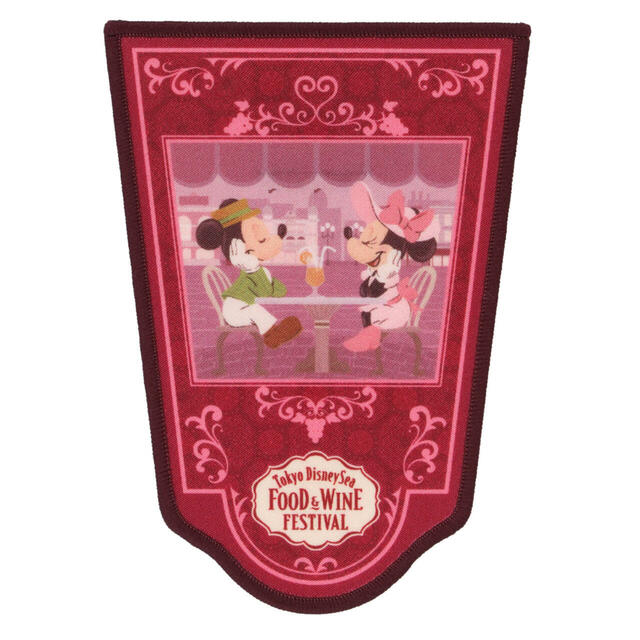 ワッペンアクセサリー 900円|東京ディズニーシー・フード&ワイン・フェスティバル スペシャルグッズ|発売日:2025年4月7日(月)