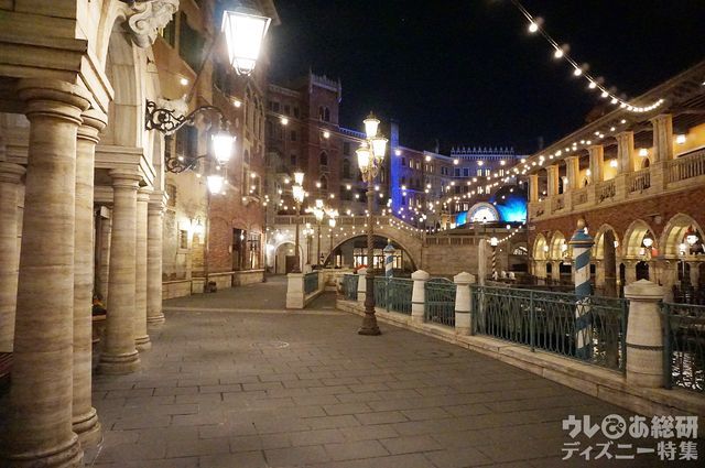 運河沿いの静かな光景｜東京ディズニーシー「ピクサー・プレイタイム」2018年