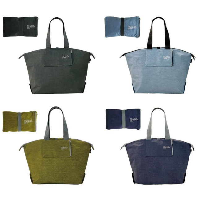 【ROOTOTE PT.サーモキーパーバレルｰB】各3,850円　サイズはW55×H35×D20cm