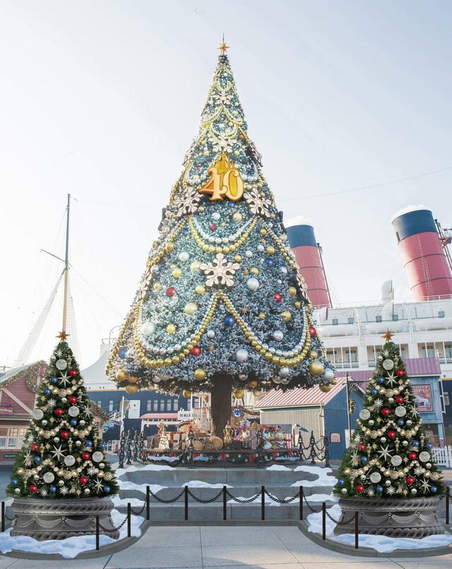 クリスマスツリー|東京ディズニーシー|スペシャルイベント「ディズニー・クリスマス」|東京ディズニーリゾート40周年“ドリームゴーラウンド”