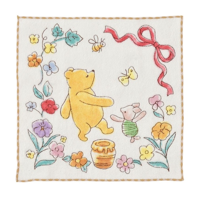 プーさん&ピグレット ミニタオル 100 Years of Winnie the Pooh 1,400円