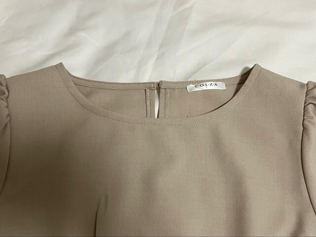 【Honeys ドロスト使いワンピース】春から夏は1枚で、秋はカーディガンやジャケットを羽織っても着られそう