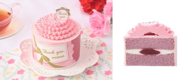 「母の日フラワープリンセス」税込691円【母の日限定ケーキ】