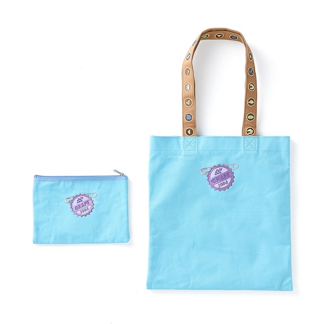 刺繍がかわいいポーチ/トートバッグ(選べるキャラクター)|¥ 2,200~ 3,300 (税込)
