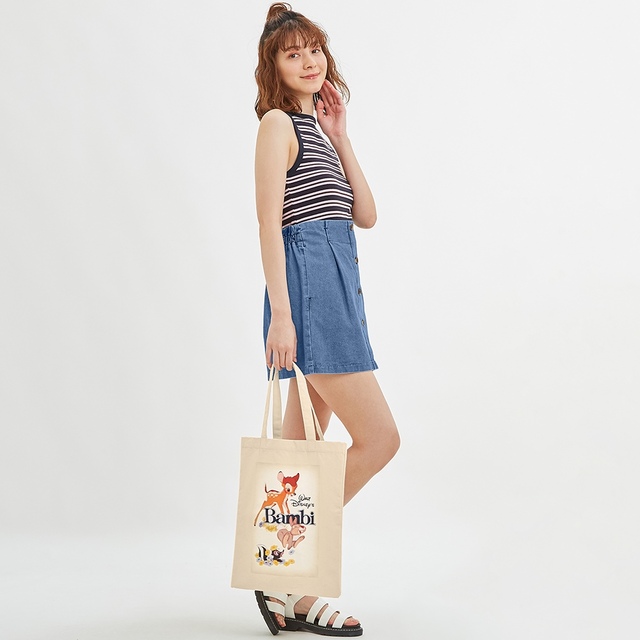 キャンバストートバッグDisney +E ¥790+税