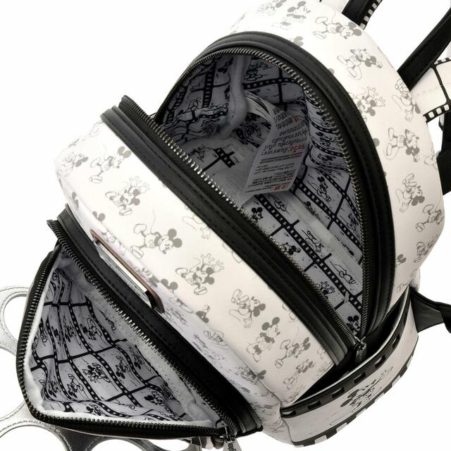 【Loungefly】ミッキー、ピート リュックサック・バックパック 蒸気船ウィリーDisney100 Decades 20s Collection 13,200円