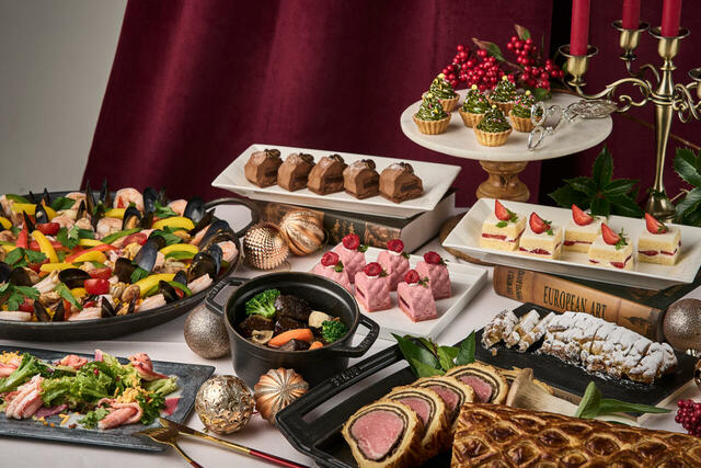 「クリスマスブッフェ」＜期間：2025年12月20日～12月25日＞【ウェスティン都ホテル京都の美食の饗宴「京都 冬の恵み」ブッフェで、冬の京都を楽しむ贅沢なひととき♪】