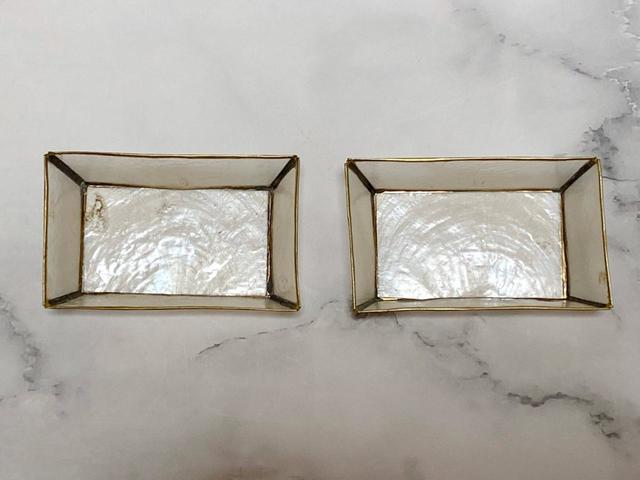 【ナチュラルキッチン】カピスシェルアクセサリートレーミニ2個入／税込330円