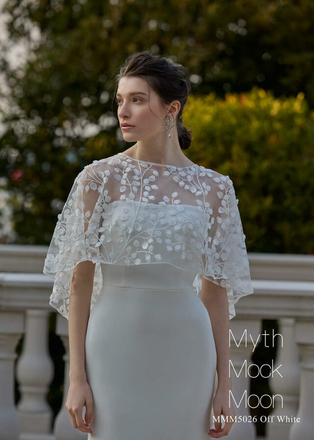 【クラウディア】Myth Mock Moon(ミスモックムーン)新作ウェディングドレス|MMM5026_OffWhite