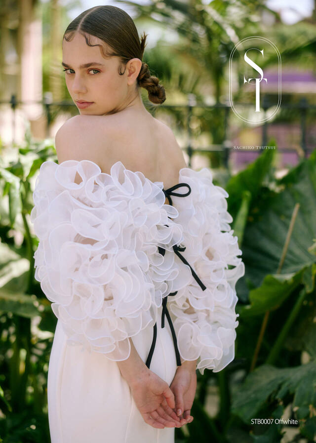 クラウディア|「ST(サチコツツイ)」新作ウェディングドレス|STB0007_Offwhite