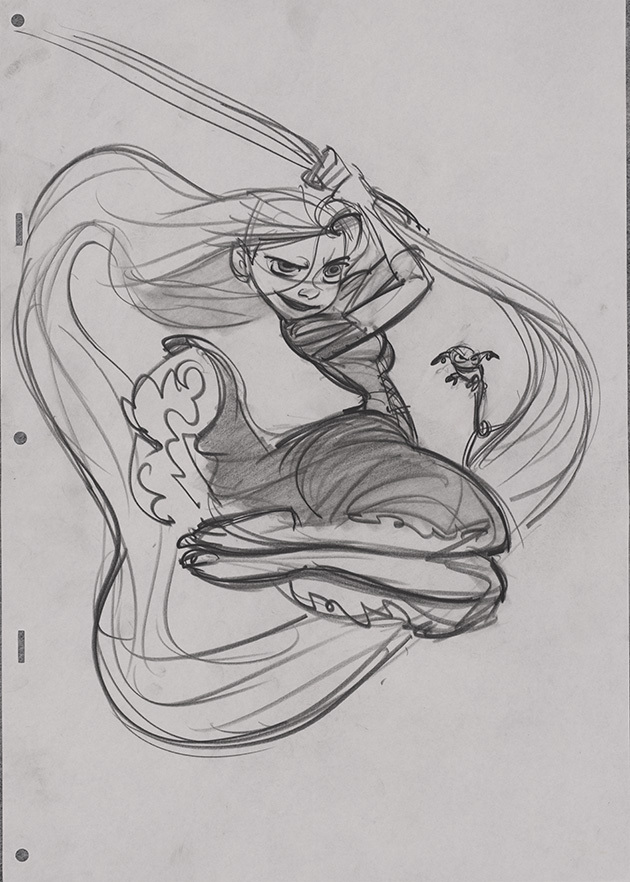 《塔の上のラプンツェル》より　2010年 