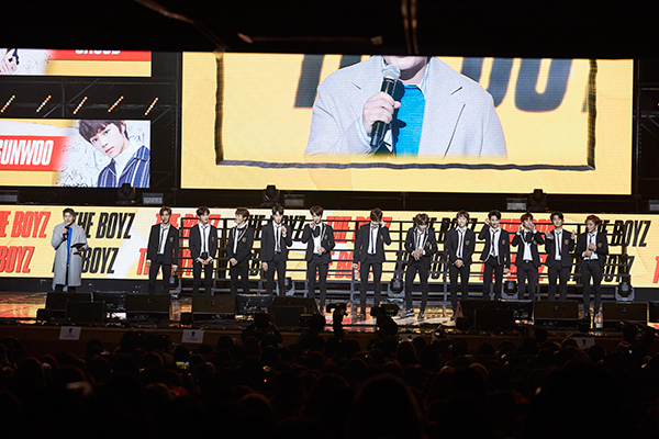 THE BOYZ＠韓国ソウル・慶煕大学平和の殿堂　デビューショーケース