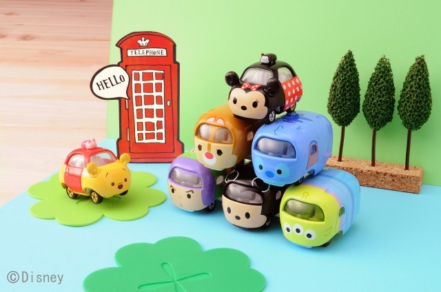 ツムツムトミカ】ピクサーキャラも登場!「ディズニーモータースツムツ