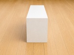 【無印良品 壁に付けられる家具箱】サイズは約幅44×奥行15.5×高さ19cm。奥行きが十分あるのが嬉しい♪