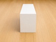 【無印良品 壁に付けられる家具箱】サイズは約幅44×奥行15.5×高さ19cm。奥行きが十分あるのが嬉しい♪