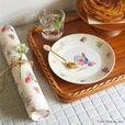 【ピーターラビット×Afternoon Tea】ラミネートマット ¥1,210、プレート ¥2,200、ティースプーン ¥880、タンブラー(255ml) ¥1,320