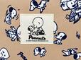 【ニトリ LOGOS SNOOPYミニセミルナバスケット】スヌーピーやチャーリー・ブラウンが描かれています♪