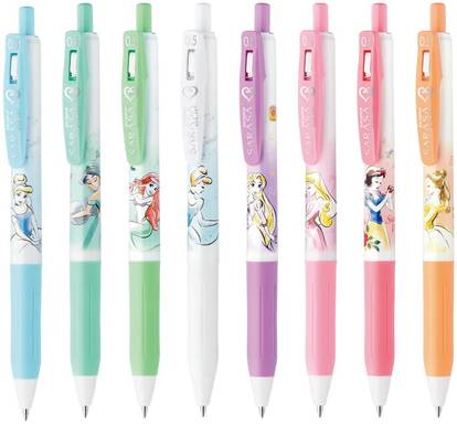 ゼブラ】ディズニープリンセスのジェルボールペンが数量限定で登場