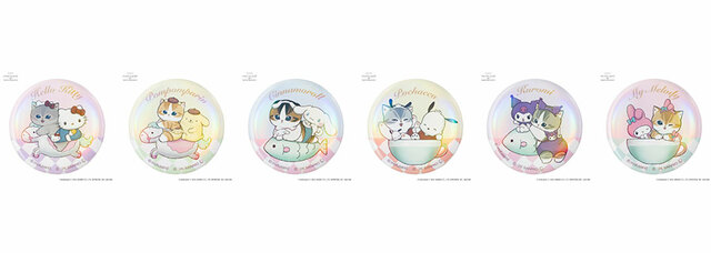 【mofusand×サンリオキャラクターズ 第3弾】トレーディングアクリルスタンドinカプセル(全6種)1回400円