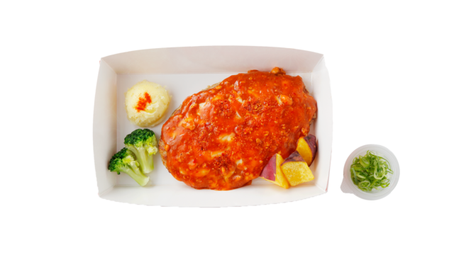 「テイクアウト・宅配 チーズダッカルビ風バーグ」<925円~>【びっくりドンキー夏の新メニュー】