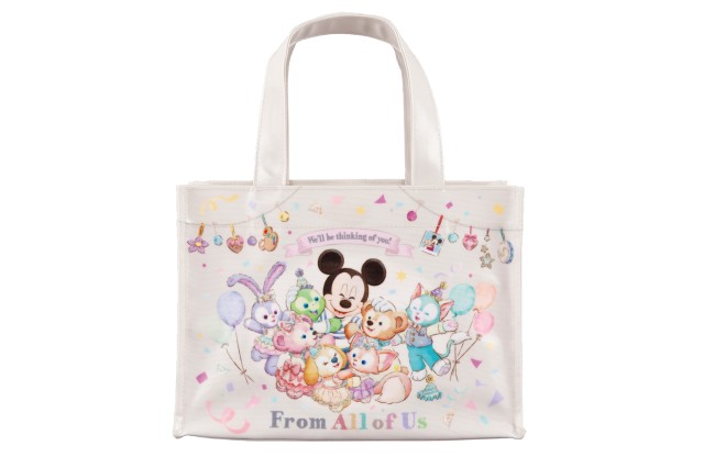 「 ダッフィー＆フレンズのフロム・オール・オブ・アス 」トートバッグ