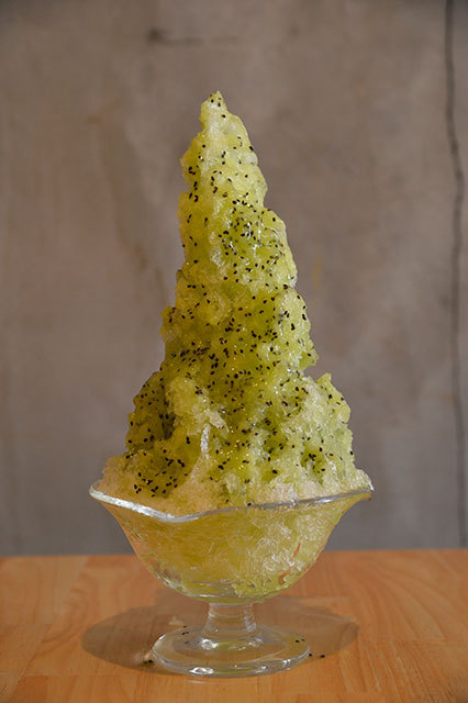 寿氷-juhyo-世界一を目指すかき氷／キウイ 700円