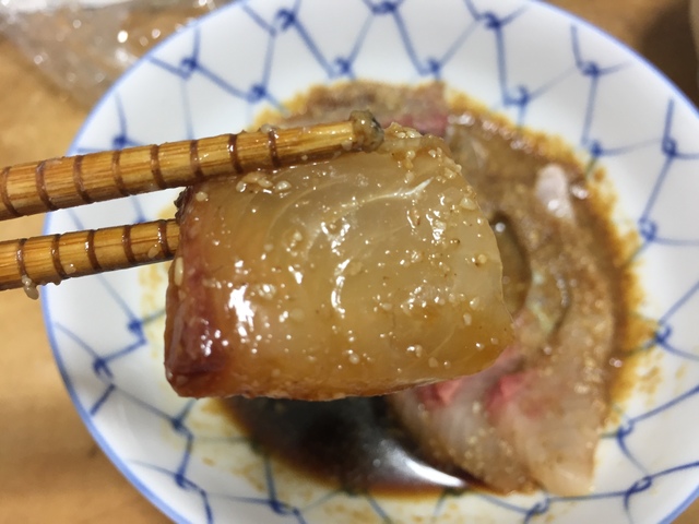 おさしみが飴色になったらりゅうきゅうの感性