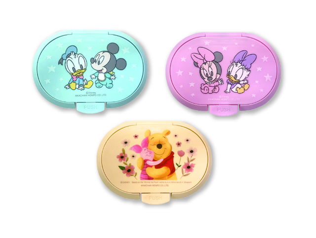 ひらけ！フタップ ディズニー （ミッキー＆ドナルド・ミニー＆デイジー・くまのプーさん）｜各470円 （税込）