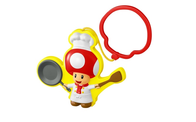 【ハッピーセット「ユニバーサル・スタジオ・ジャパン オールスターズ」】【第1弾】陽気におりょうり！シェフキノピオのわなげけん玉