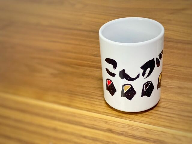 こんがオリジナル湯呑み