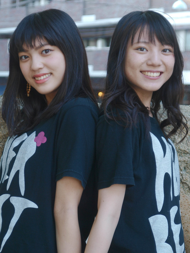 高橋紗良さん（左）＆広瀬咲楽さん（右） 