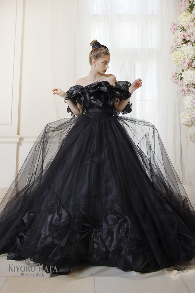 KIYOKO HATA(キヨコハタ)新作ウェディングドレス KH-0579_Black