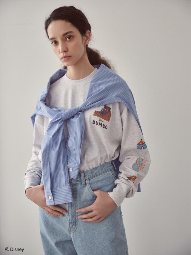 【DUMBO/Casey Jr.】L/S T-SHIRT｜¥9,900(税込)　