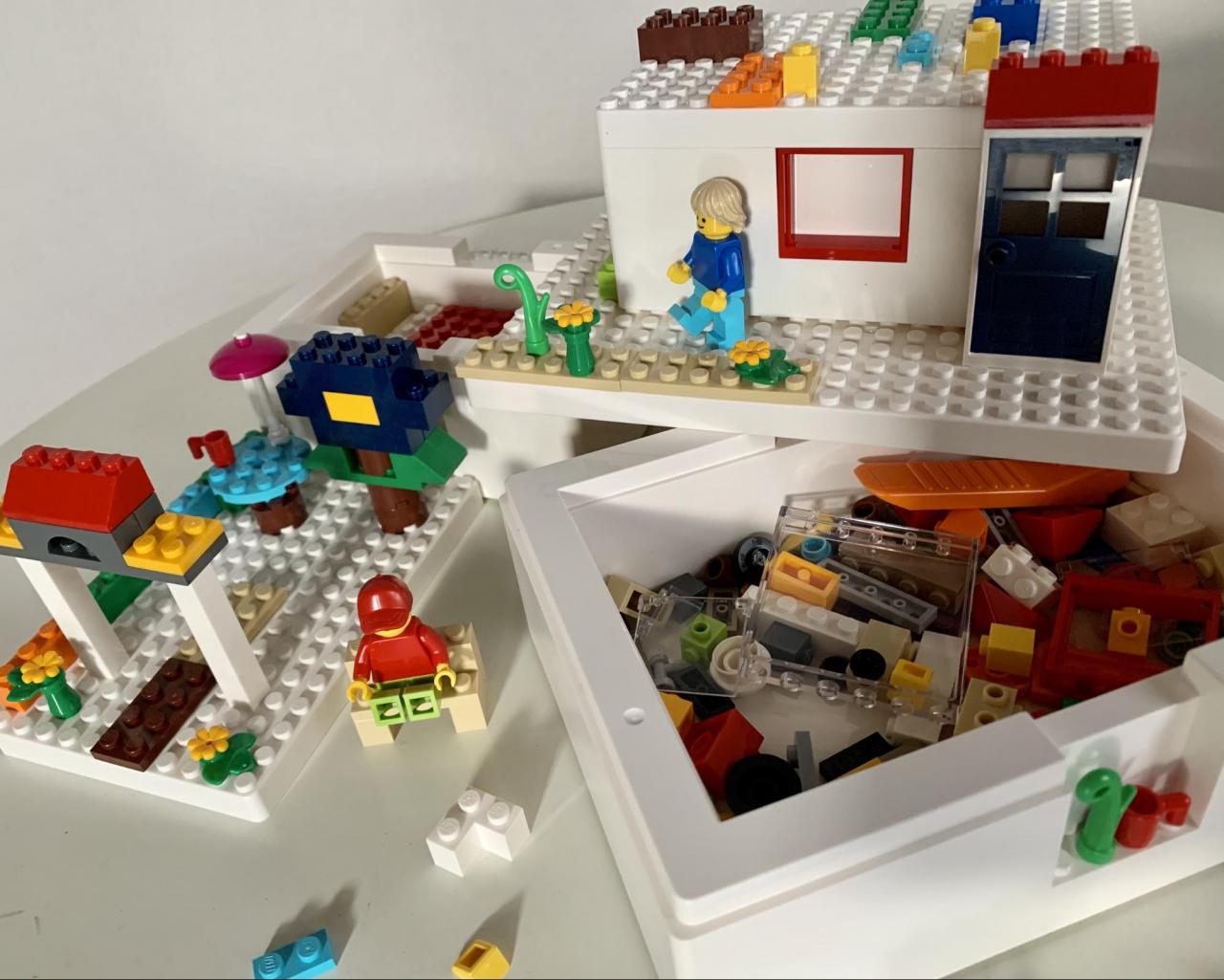 イケア Lego レゴブロックで楽しく収納 話題 ビッグレク は遊び方無限大 1 2 ハピママ