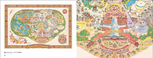『世界のディズニーパーク絵地図　夢の国をつくるための地図と原画』