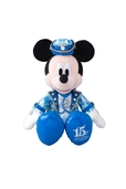 ぬいぐるみ（ミッキーマウス）¥5,000 ※高さ約27cm（座った状態）｜「東京ディズニーシー15周年 “ザ・イヤー・オブ・ウィッシュ” ～グランドフィナーレ～」スペシャルグッズ