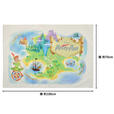 ピーター・パン レジャーシート (S) ポーチ入り Map Compact Picnic Sheet 1,500円