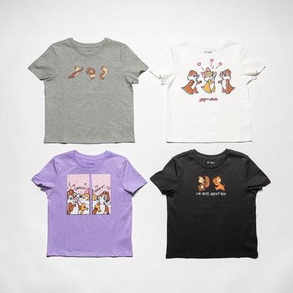KTM チップとデール Tシャツ 2色セット S KTM チップとデール Tシャツ 2色セット S チップとデールのディズニーT