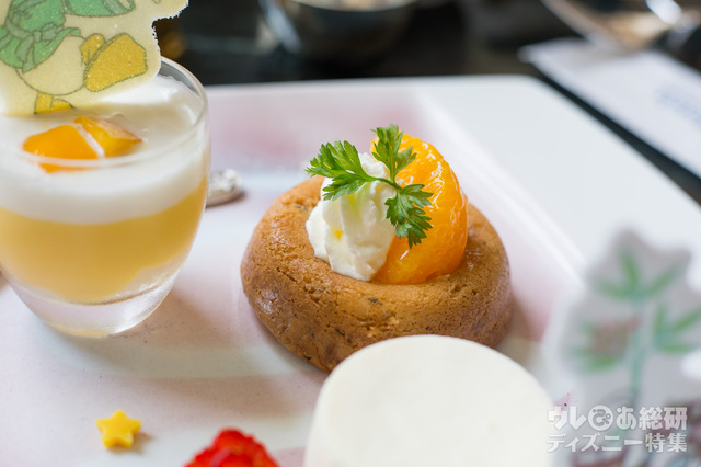 じゅわっとしっかり染み込んだ紅茶のサバランめちゃめちゃおすすめ“ディズニー七夕デイズ” キャラクターデザート