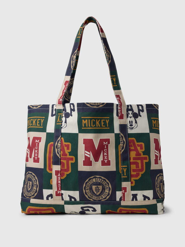 トートバッグ　¥12,900｜Gap x Disney Collegiate