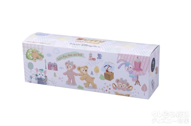 フィギュア（5個セット）¥3,750｜「ダッフィーたちのかくれんぼ（Let's Play Hide and Seek）」